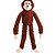 Pelúcia com Corda Tough Macaco 56cm - Petta - Imagem 1
