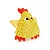 Pelúcia Chenille Tough Galinha - Petta - Imagem 2
