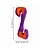 Kong Rerun Whoosh Bone Roxo - Imagem 2