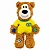 Pelúcia Kong W.Cup W.Knots Bear Brasil M - Imagem 3