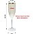 Taça Champagne 170ml Acrílico Personalizado - Borda Dourada Kit 10pçs - Imagem 4