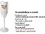 Taça Champagne 170ml Acrílico Estilizado - Borda Dourada Kit 10pçs - Imagem 3