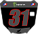 KIT ADESIVOS GRAFICOS CRF250f F21 AMX MOTOCROSS - Imagem 5