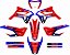 KIT ADESIVOS GRAFICOS HONDA TORNADO 250 BIKER MOTOCROSS PRINT - Imagem 2