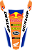 KIT ADESIVOS GRAFICOS CRF 230  BIKER ELITE MOTOCROSS REDBULL - Imagem 2