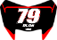 KIT ADESIVOS GRAFICOS CRF250f Original MOTOCROSS Mosca - Imagem 5