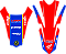 KIT ADESIVOS GRAFICOS CRF230F AMX F21 MAGIA - Imagem 3