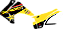 KIT ADESIVOS GRAFICOS CRF230 2015 AMARELO DRM - Imagem 2