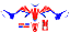 KIT ADESIVOS GRAFICOS CRF230 2015 OCEAN - Imagem 1