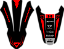 KIT ADESIVOS GRAFICOS CRF230 2015 TD QUE DA RED - Imagem 3