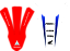 KIT ADESIVOS GRAFICOS CRF250f Original FRANCE - Imagem 3