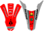 KIT ADESIVOS GRAFICOS CRF250f Original NOSSA SENHORA - Imagem 3