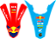 KIT ADESIVOS GRAFICOS CRF250f Original REDBULL GO PRO - Imagem 3