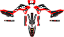 KIT ADESIVOS GRAFICOS CRF250F AMX F21 NOSSA SENHORA - Imagem 1