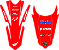 KIT ADESIVOS GRAFICOS CRF250F AMX F21 ORIGINAL - Imagem 2
