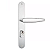 FECHADURA STAM 401/33 EXTERNA, ESPELHO INOX - Imagem 1