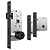 FECHADURA STAM KIT 1500/06 TETRA, ESPELHO COLONIAL - Imagem 3