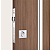 FECHADURA STAM 803 PIVOTANTE ROLETE, ROSETA QUADRADA CROMADA - Imagem 2