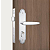FECHADURA STAM 803/33 EXTERNA, ESPELHO CROMADA - Imagem 4