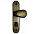 FECHADURA STAM 804/10 EXTERNA, ESPELHO ANTIQUE - Imagem 1