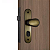 FECHADURA STAM 804/10 EXTERNA, ESPELHO ANTIQUE - Imagem 4