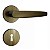 FECHADURA STAM 813/33 INTERNA, ROSETA REDONDA ANTIQUE - Imagem 1