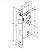 FECHADURA STAM 814/10 INTERNA, ESPELHO ANTIQUE - Imagem 2