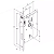 FECHADURA STAM 813/11 INTERNA, ESPELHO ANTIQUE - Imagem 3