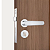 FECHADURA STAM 823/09 BANHEIRO, ROSETA REDONDA INOX - Imagem 4