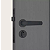 FECHADURA STAM 803/09 EXTERNA, ROSETA REDONDA PRETO FOSCO - Imagem 3