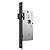 FECHADURA STAM 823/21 BANHEIRO ROSETA QUADRADA PRETO FOSCO - Imagem 2