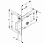 FECHADURA STAM 1004 TETRA (SIMPLES) ROSETA REDONDA ANTIQUE - Imagem 3