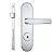 FECHADURA STAM 1600/09 EXTERNA TETRA 55, ESPELHO CROMADA - Imagem 1