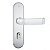 FECHADURA STAM 1601/39 EXTERNA 55, ESPELHO CROMADO - Imagem 1