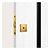 FECHADURA STAM 1005 PIVOTANTE ROLETE TETRA ROSETA QUADRADO GOLD - Imagem 2