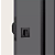 FECHADURA STAM 1006 PORTA DE CORRER, ROSETA QUADRADA BLACK - Imagem 3