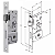 FECHADURA STAM KIT 800 PIVOTANTE ROLETE TETRA, ROSETA QUADRADA ESCOVADO - Imagem 2