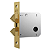 FECHADURA STAM 1006 P/ CORRER BANHEIRO, ROSETA QUADRADA GOLD - Imagem 3