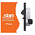 FECHADURA STAM 940 PORTA CORRER, PRETO FOSCO - Imagem 3