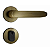 FECHADURA STAM 803/11 EXTERNA, ROSETA REDONDA ANTIQUE - Imagem 1