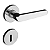 FECHADURA PADO CONCEPT 402-40 INTERNA ROSETA REDONDA CROMADA - Imagem 1
