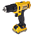 Parafusadeira bateria 12v bivolt dcd710d2-br dewalt - Imagem 3