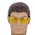 Óculos segurança carbografite super vision amarelo - Imagem 3