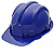 Capacete de segurança azul deltaplus - Imagem 1