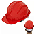 Capacete de segurança vermelho deltaplus - Imagem 2