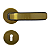 Fechadura mgm stilo interna roseta redonda bronze - Imagem 1