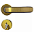 Fechadura mgm stilo wc roseta redonda bronze - Imagem 3
