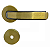 Fechadura mgm stilo wc roseta redonda bronze - Imagem 1