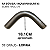 Curva 1.1/4 90 graus (longa) - Imagem 4