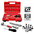 Jogo de soquete 1/4 57pcs vip industrial - Imagem 3